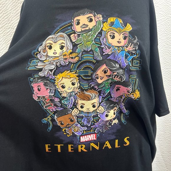 POP Funko Marvel Collector Corps The Eternals T-Shirt 3XL - Picture 1 of 5